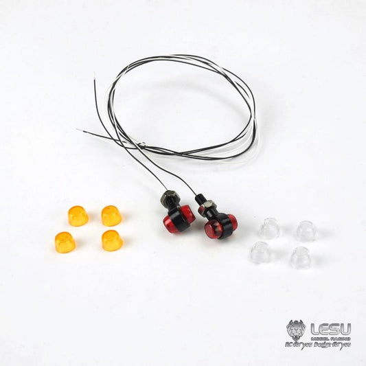 1/14 LESU RC Truck Model Toy Width Lights Clearance Lights Warning Lights Front Lights Rear Lights LED Lights S-1235