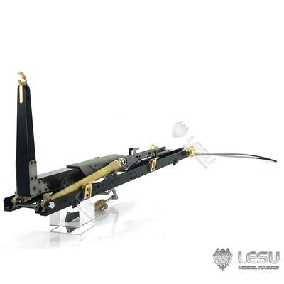LESU 1/14 Tamiya truck remote control model toy roll-on metal truck hydraulic set roll-on full unloading truck modification LS-20160901