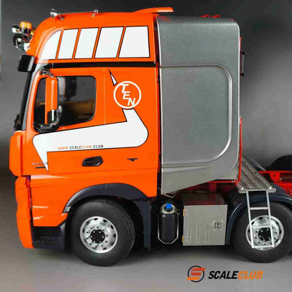 scaleclub 1/14 Tamiya Mercedes Benz heavy tractor truck SLT metal spoiler side panel equipment rack