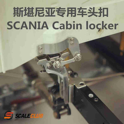 Scaleclub 1/14 Scania tractor truck dump truck dedicated upgrade simulation metal CAB front buckle