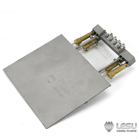 LESU 1/14 Tamiya Truck Toy Model Container DIY Modified Hydraulic Metal Tail Plate Two-way Reversing Valve LS-20161103