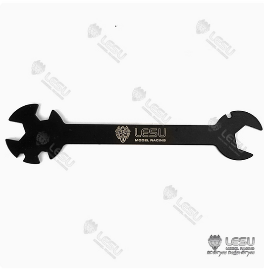RCLESU Tamiya tractor multi-function hexagonal screw nut wrench M2M3M4M6M7M10 model tool
