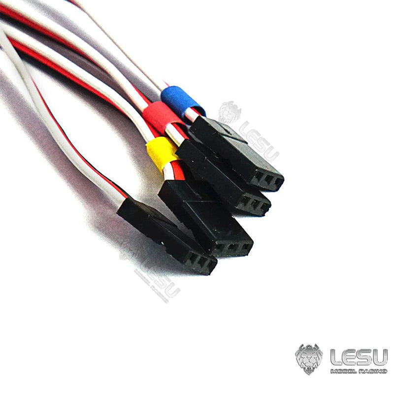 For 1/14 truck engineering machinery model toy light and sound system upgrade accessories LESU EL-001 electronic equipment kit