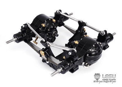 1/14 truck rear suspension assembly 9MM heightened X-8015 Tamiya tractor mud head full metal accessories LESU