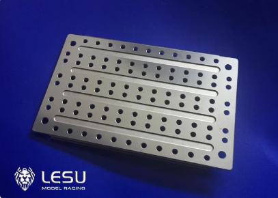 1/14 truck Tamiya tractor grinding wheel pedal G-6008-A-B metal simulation decoration DIY model LESU