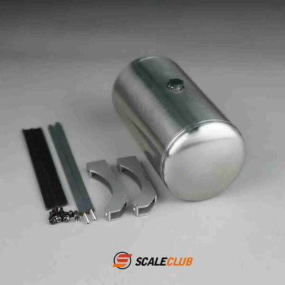 Scaleclub 1/14 Tamiya stainless steel round fuel tank King GL Global fuel tank American style fuel tank