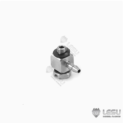 Hydraulic model modified stainless steel precision M3 thread bend straight through nozzle 2.5*1.5MM nylon oil pipe installation