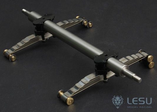 1/14 Truck Engineering Trailer Small Wheel Suspension (Including Axle) Tamiya Tractor Container DIY Modified Model LESU