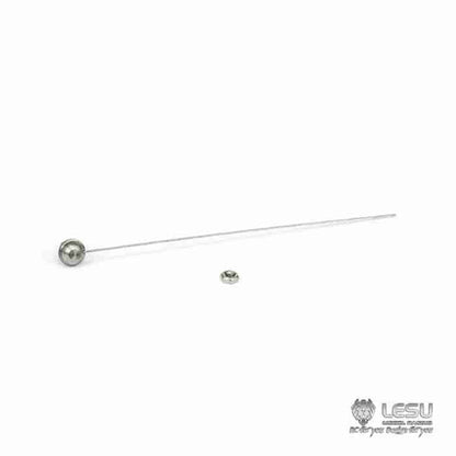 1/14 RC Truck Metal Simulation Antenna LESU G-6134 A B C Type Tamiya Traction Truck Dump Truck Model Toy Roof Upgrade Parts