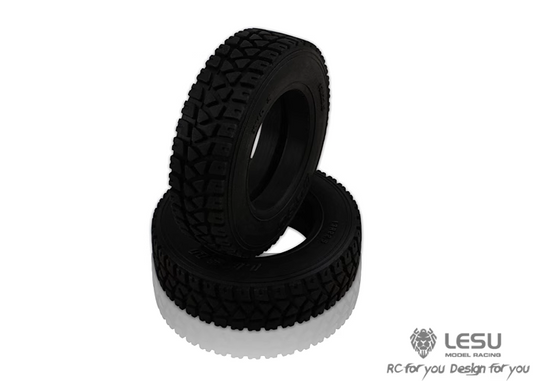 1/16 truck tractor DIY German bruder modified 60002 road tire narrow tire RC car model LESU