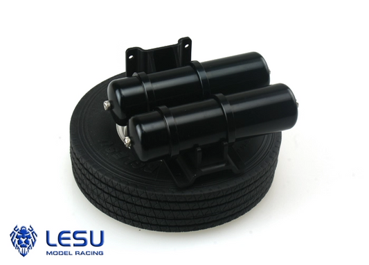 1/14 Truck Simulation Spare Tire Rack 700-D1-B Tamiya Tractor DIY Mud Truck Model Accessories LESU