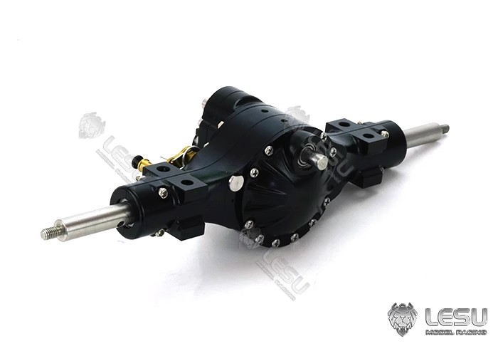 1/16 truck tractor DIY German bruder axle upgrade 10003 rear through bridge differential lock version LESU model