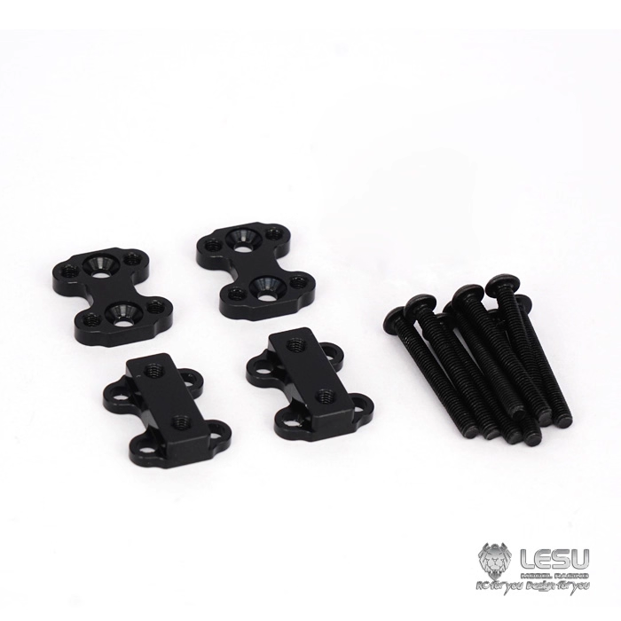 1/14 truck Tamiya tractor unpowered front axle suspension axle fixing seat set DIY modified model LESU