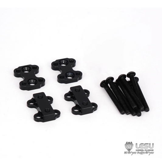 1/14 truck Tamiya tractor unpowered front axle suspension axle fixing seat set DIY modified model LESU