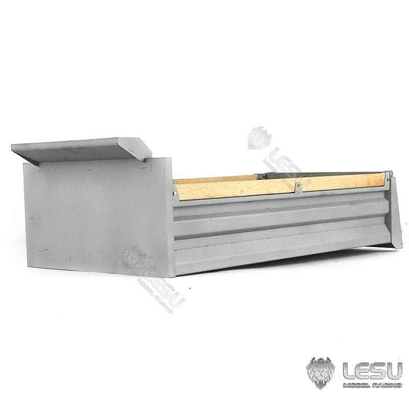 LESU 1/14 Tamiya Truck King mid-cylinder dump truck model toy metal dump bucket