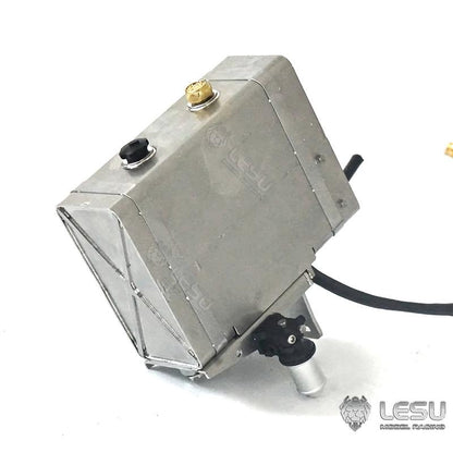 LESU Metal Stainless Steel Integrated Oil Pump Tank Y-1522 for Tamiya 1/14 RC Dump Truck Model Toy Upgrade Modification Parts