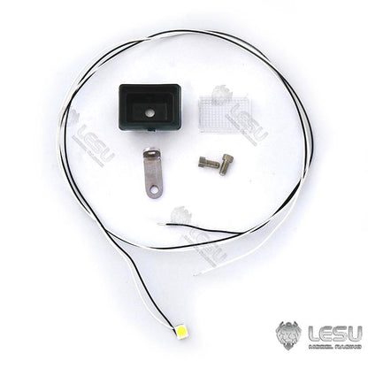 LESU for 1/14 simulation heavy machinery LESU AC360 excavator model arm S-1307 LED spotlight or DIY Tamiya model modification