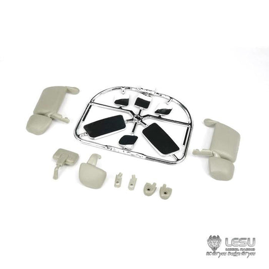LESU Tamiya 1/14 tractor remote control toy R620R470 rearview mirror set rearview mirror mud head
