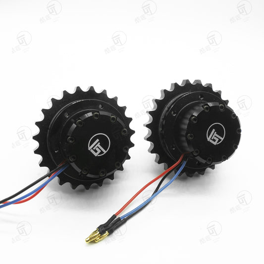 CUT-QD-10 excavator model simulation brushless drive wheel robot brushless walking wheel set of two