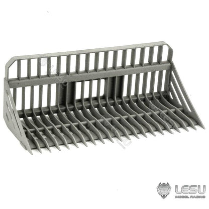 LESU 1/14 Engineering Hydraulic Model Bobcat Loader Upgrade Equipment Screen Bucket
