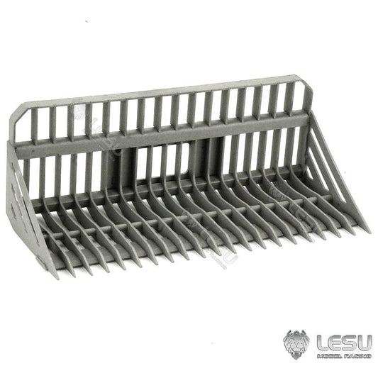 LESU 1/14 Engineering Hydraulic Model Bobcat Loader Upgrade Equipment Screen Bucket