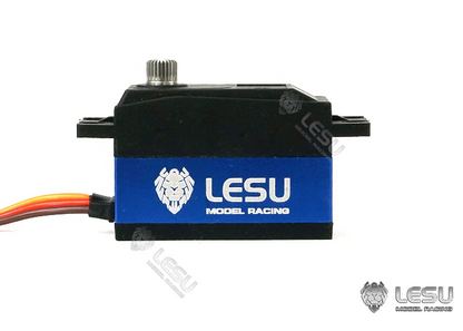Model toy high torque 14KG server steering gear titanium metal gear steering lock differential LESU