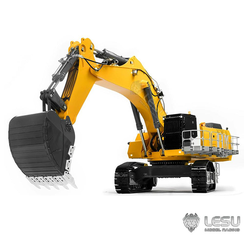 LESU 1/14 Hydraulic Remote Control Toy Heavy Duty Backhoe Excavator 4-Way Valve AOUE 9150