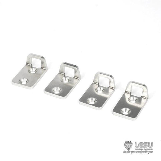 LESU 1/14 Tamiya tractor truck dump truck rear suspension assembly steel plate travel limiter