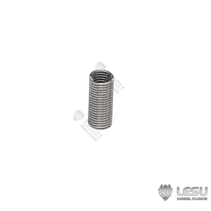 LESU hydraulic model modified bend straight oil nozzle installation fixed locking nylon oil pipe metal small spring sleeve