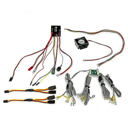LESU EL-007 integrated lighting and sound module assembly Euro Truck L6 V6 V8 four sound effects suitable for RC vehicle upgrade