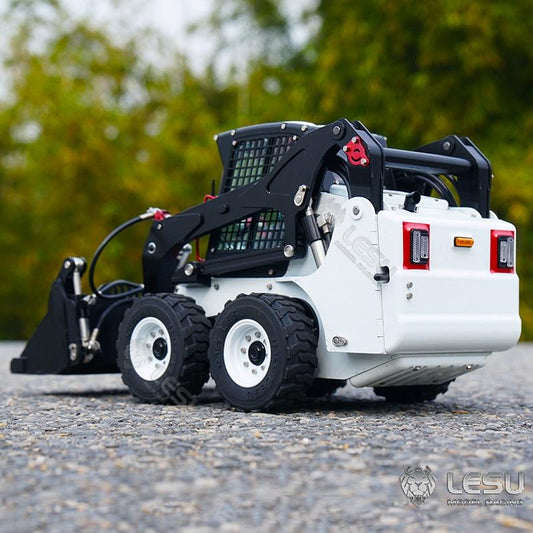 LESU 1/14 Hydraulic RC Model Simulation Toy Wheeled Bobcat Metal RD-A0008