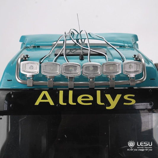 LESU RC Truck Model High Top Spotlight LED Headlight Spotlight S-1249-B for 1/14 Tamiya TGX26.540 Traction Truck Model Toy Parts