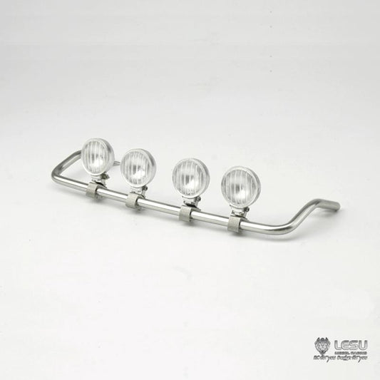 LESU 1/14 RC Truck Model Toy High Top Spotlight LED Headlight Spotlight S-1249-A for Tamiya Traction Truck TGX26.540 Model